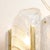 Mid-Century Mottled Glass & Brass Leaf Sconces by Carl Fagerlund for Orrefors For Sale - Image 14 of 15