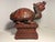 Pair of Late 19th Century Hand Carved Wood Antique Chinese Longgui Dragons Aka Dragon Turtles For Sale - Image 4 of 12