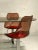 French Space-Age Dining Table & 4 Chairs 1970s, Set of 5 For Sale - Image 6 of 13