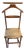 1970s Wooden Italian Valet Collapsible Chair For Sale