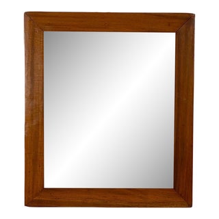 Vintage Wood-Framed Mirror, u.s.a. Circa 1920 For Sale