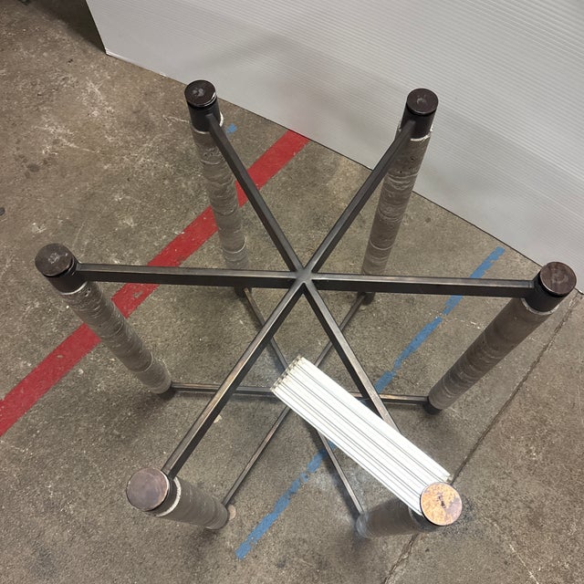 Uttermost Hex Dining Table, 60 Inch For Sale In San Francisco - Image 6 of 11