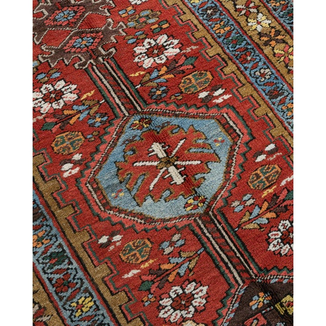 Vintage Circa 1940 Runner 3ft 4in X 14ft 5in For Sale - Image 13 of 15
