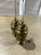 Pair of Brass Plated Ginger Jar Lamps For Sale - Image 4 of 8