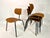 SE68 Chairs by Egon Eiermann for Wilde&Spieth, Set of 4, in Good conditions. Designed 1950 to 1959 This piece has an...