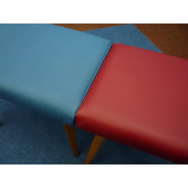 Wood Set of Mid-Century Stools from Pforzheimer Bugholz Möbel, 1950s For Sale - Image 7 of 8