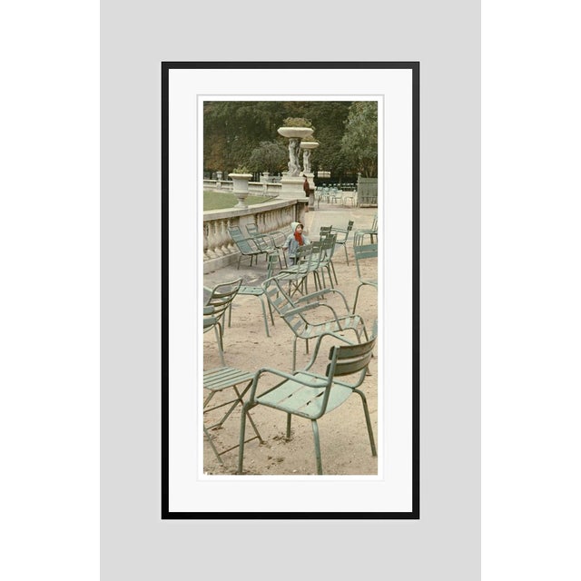 Modern Parisian Park 1950s by Peter Cornelius Framed C-Print For Sale - Image 3 of 3