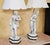 Vintage Neoclassical Figural Table Lamps Greco-Roman Sculptural Lamps - Pair For Sale - Image 18 of 18