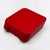 Space Age Portable Vanity Box in Red by Makio Hasuike for Gedy, 1970s For Sale - Image 10 of 11