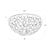 Not Yet Made - Made To Order Regina Andrew Cheshire Flush Mount in Gold Leaf For Sale - Image 5 of 6