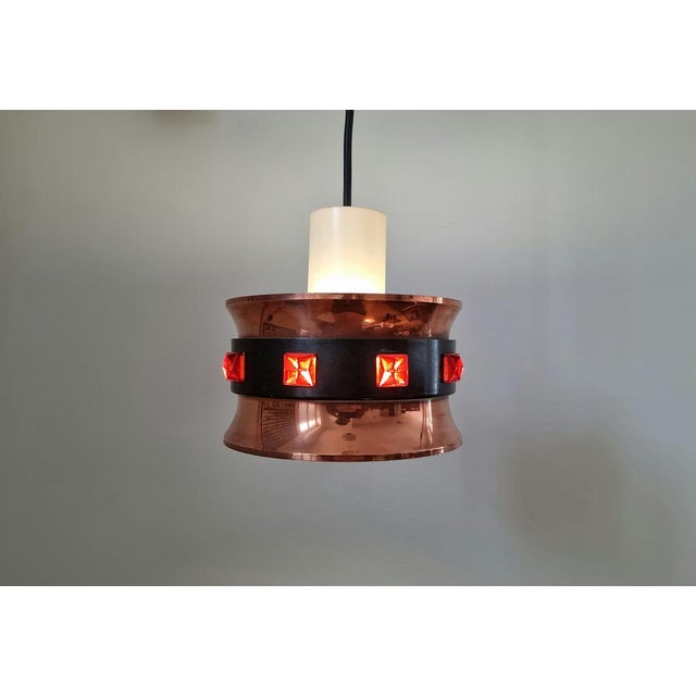 Mid-Century Pendant from Vitrika, Sweden, 1970s For Sale - Image 10 of 16