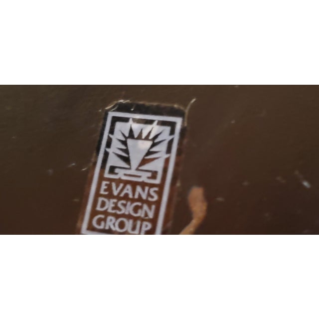 From Tony Evans Design Center. Painting on metal large metal plate that was coated and fired in a kiln, creating a durable...