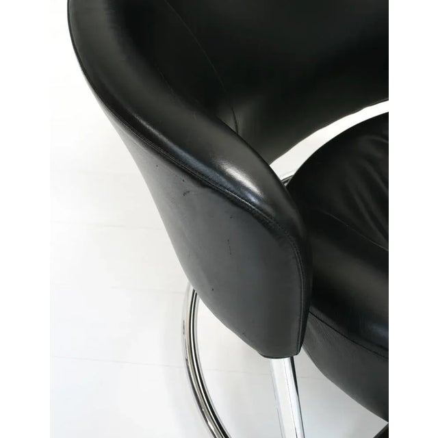 Adjustable Leather Girotonda Lounge Chair by Francesco Binfaré for Cassina, 1990s For Sale - Image 6 of 14