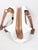 2000 - 2009 Vintage Y2k Coach Off-White & Tan Leather Soho Lynn Hobo Bag For Sale - Image 5 of 12