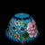 Asian Vintage Cloisonné Enamel Tea Bowl With Floral Peony Motif For Sale - Image 3 of 9
