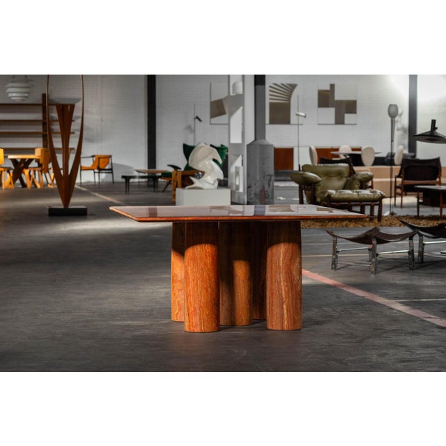 Stunning so called 'II Colonnato' dining table designed by Mario Bellini and manufactured by Cassina in Italy in 1977....