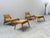 Wood Hunting Lounge Chairs with Ottomans in Oak by Heinz Heger for PGH Annaberg Buchholz, 1960s, Set of 4 For Sale - Image 7 of 10