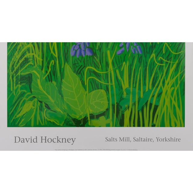 Fields of Flowers Poster after David Hockney For Sale - Image 4 of 6