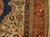 Textile 1870s Blue Navy Medallion Tribal Antique n.w. Persian Bakshaiesh Rug 9' X 12' Handknotted Wool Carpet For Sale - Image 7 of 15