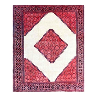 Antique Persian Dorosch/ Serapi Design Carpet, 13' X 16' For Sale
