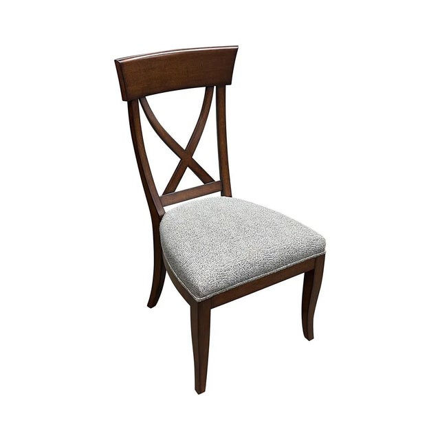 Transitional Fremarc Designs Equis Side Chair For Sale - Image 3 of 3