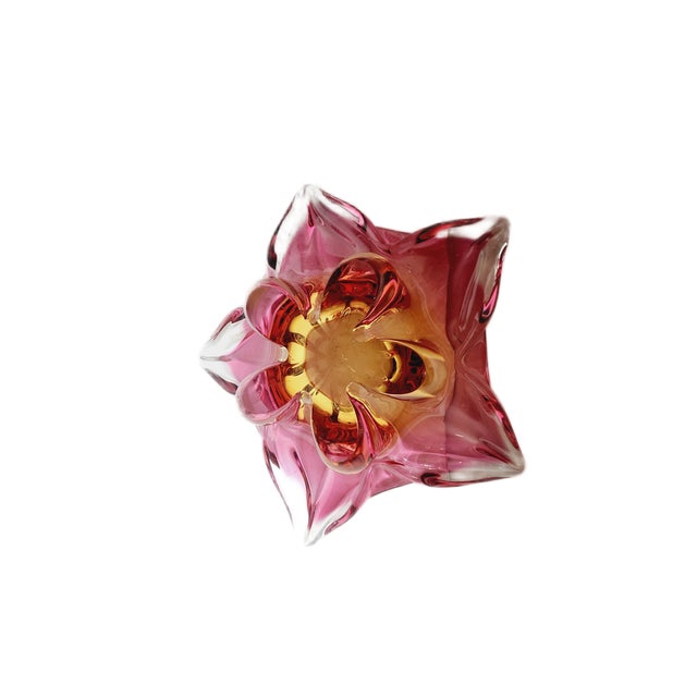 Decorative Bowl by J. Hospodka for Chribska Glassworks, Former Czechoslovakia, 1960s For Sale - Image 11 of 14