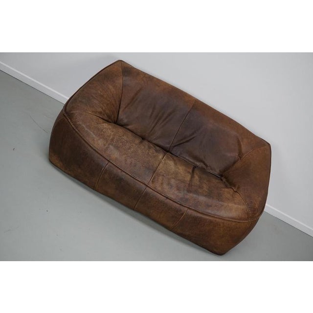 Vintage Dutch Leather Ringo Sofa from Gerard van den Berg, 1970s For Sale - Image 4 of 18