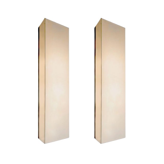 Accademia Wall Lamps by Cini Boeri for Artemide, 1978, Set of 2 For Sale - Image 9 of 9