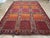 A vintage Turkish flatweave Kilim large tribal carpet handmade during the mid-20th century. Measures: 12' 4" x 17' 6"