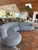 Attributed to Milo baughman couch that was purchased years ago on Charish, and then we got it custom reupholstered! It's...
