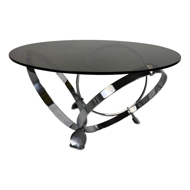 Mid-Century Coffee Table attributed to Knut Hesterberg, 1970s For Sale