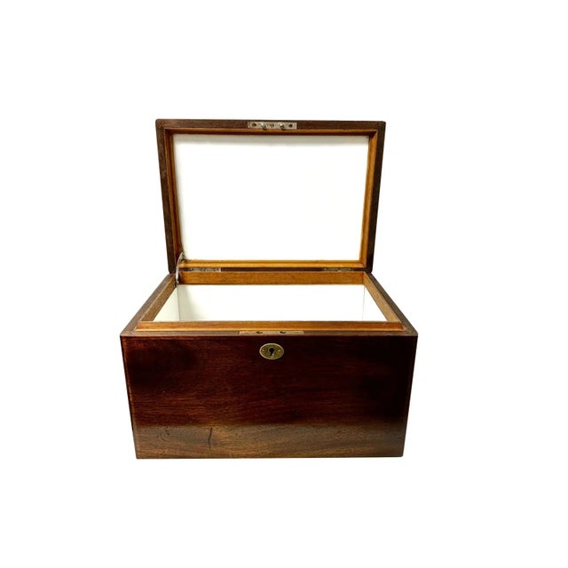 1920s English Rosewood Humidor For Sale - Image 4 of 8