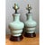Vintage Celedon Crackle Glazed Ceramic Table Lamps - a Pair For Sale - Image 4 of 12