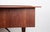 1960s Danish Boomerang Desk in Teak and Brass by Peter Lovig Nielsen for Dansk Design, 1968 For Sale - Image 5 of 18