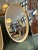 Mid-Century Italian Space Age Oval Wall Mirror, 1970s For Sale - Image 4 of 10
