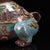 Pair of Antique Cloisonné Dragon-Turtle Figurines, 6000g Total, Enamel For Sale - Image 10 of 10