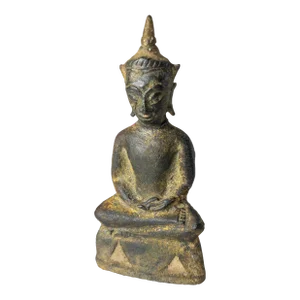 18th Century or Earlier South East Asian Burmese Buddha Figure