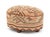 Oval Kilim Upholstered Footstool For Sale In New York - Image 6 of 8