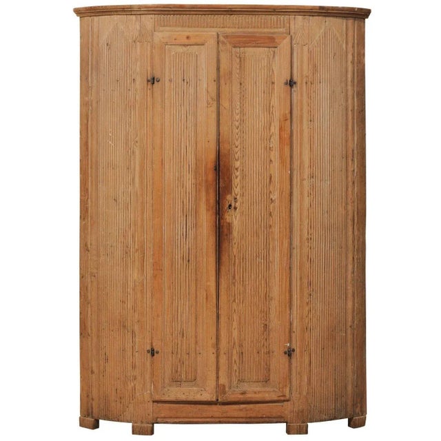 19th Century Gustavian Corner Cabinet For Sale - Image 11 of 11
