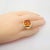 Orange Late 20th Century Rare Authentic Pomellato Yellow Gold Large 4 Citrine Ring Sz 6.5 For Sale - Image 8 of 9