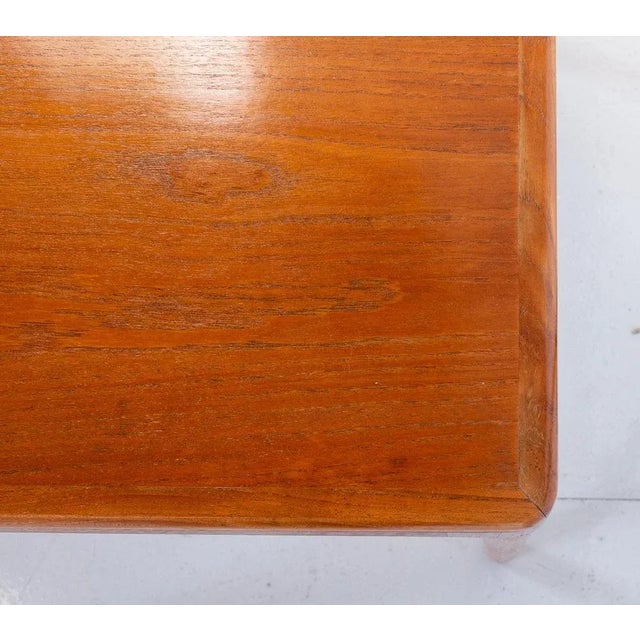 Wood Danish Teak Side Table by Arne Hovmand-Olsen for Mogens Kold, 1960s For Sale - Image 7 of 9