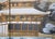 Wood 1960s "Winter Landscape With Temple", Showa Era Japanese Silk Byobu Screen For Sale - Image 7 of 18
