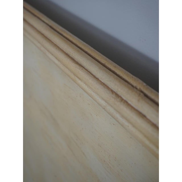 Spiral Twist King Size Painted 4 Post Bed For Sale - Image 16 of 18