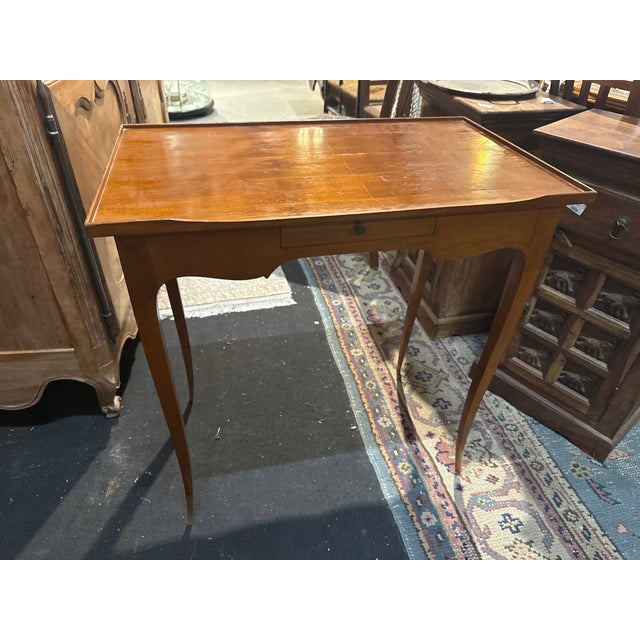 Writing Table in Walnut For Sale - Image 5 of 5