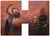 Hinges by Ifeoluwa Alade | Acrylic and Glow in the Dark Medium on Canvas Featuring Figures and Flowers For Sale