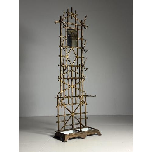 Faux Bamboo Coat Rack, 1900s For Sale - Image 3 of 15
