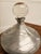 Vintage Art Deco Silver Overlay Decanter with Spherical Glass Stopper, 1960s For Sale - Image 4 of 7