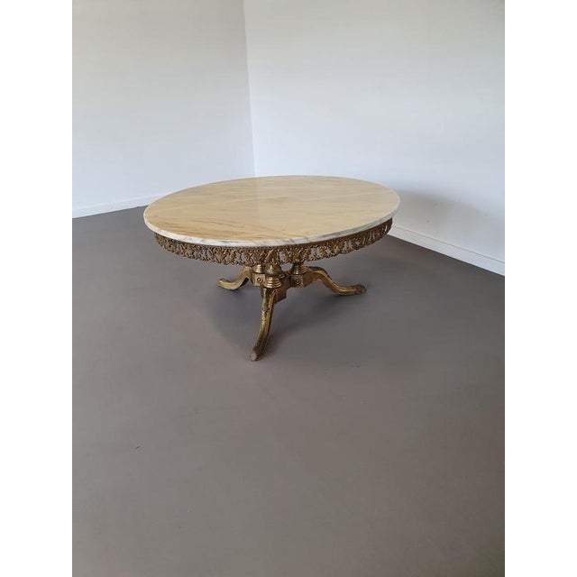 Stone Italian Marble Coffee Table, 1960s For Sale - Image 7 of 10