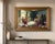 Angelo Granati, Rug Merchant in a Pompeian Interior, Oil on Canvas, Framed For Sale - Image 6 of 7
