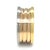 Bulgari Bvlgari 18ct White, Rose & Yellow Gold B.Zero1 4 Band Ring 14g, Size 11.5 For Sale - Image 4 of 11